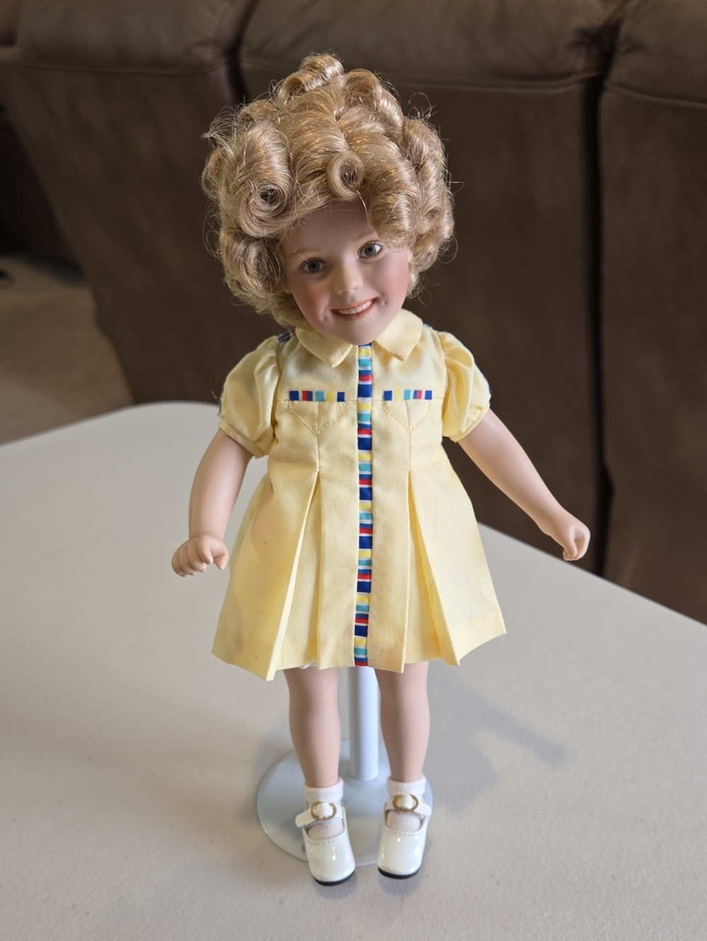 Danbury Mint Porcelain "Stowaway" Doll